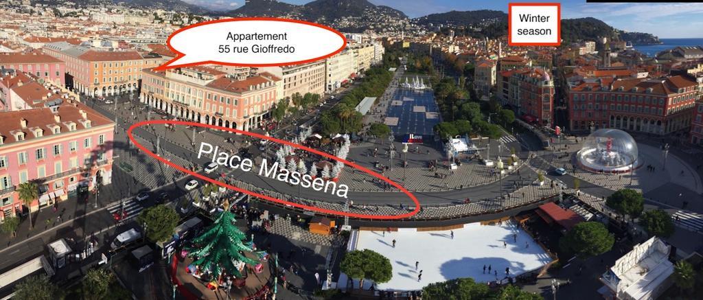 2 Bedrooms Appartement In Central Location On The Famous Place Massena Nice Exteriör bild